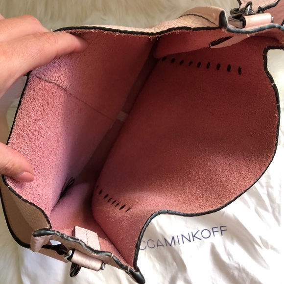 Rebecca Minkoff Pink Leather Saddle Bag - Picture 8 of 8
